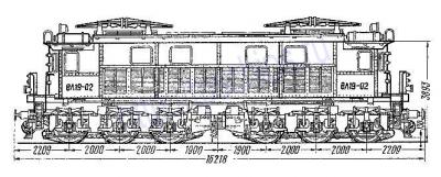 Габариты ВЛ19